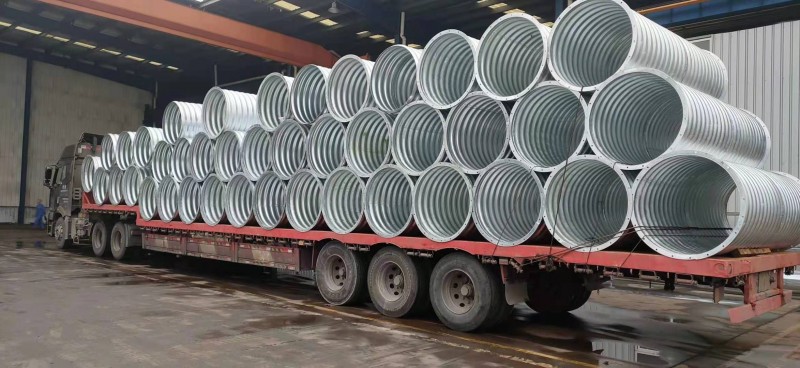 镀锌拼装钢波纹涵管